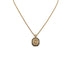 CHRISTIAN DIOR NECKLACE CD LOGO RHINESTONE GOLD ACCESSORY 90323215