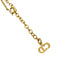 CHRISTIAN DIOR NECKLACE CD LOGO RHINESTONE GOLD ACCESSORY 90324648