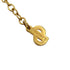CHRISTIAN DIOR NECKLACE LOGO GOLD ACCESSORY 90322213