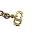 CHRISTIAN DIOR NECKLACE LOGO OVAL GOLD ACCESSORY 90323217