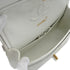 VINTAGE CHANEL CLASSIC FLAP MEDIUM CHAIN SHOULDER BAG WHITE LAMB SKIN GOLD HARDWARE 90334505