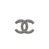 CHANEL COCOMARK RHINESTONE BROOCH SILVER ACCESSORY B18S 90335902