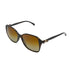 VINTAGE CHANEL COCOMARK RIBBON SUNGLASSES TORTOISESHELL BROWN EYEWEAR 90335014