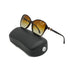 VINTAGE CHANEL COCOMARK RIBBON SUNGLASSES TORTOISESHELL BROWN EYEWEAR 90335014
