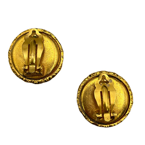 CHANEL VINTAGE EARRINGS COCOMARK FAUX PEARL ACCESSORY 93P 90217378 - PURPOSE