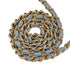 VINTAGE CHANEL MATELASSE CHAIN SHOULDER BAG LIGHT BLUE LAMB SKIN GOLD HARDWARE 90334503