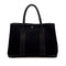 HERMES GARDEN PARTY PM BLACK TOILE OFFICIER NEGONDA HAND BAG 2005 SQUARE I 90310828 - PURPOSE