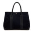 HERMES GARDEN PARTY PM BLACK TOILE OFFICIER NEGONDA HAND BAG 2005 SQUARE I 90310828 - PURPOSE