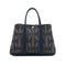 HERMES GARDEN PARTY TPM NAVY TOILE MOSAIC BUFFLE HAND BAG 2009 SQUARE M 90334863