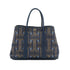 HERMES GARDEN PARTY TPM NAVY TOILE MOSAIC BUFFLE HAND BAG 2009 SQUARE M 90334863