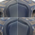 HERMES GARDEN PARTY TPM NAVY TOILE MOSAIC BUFFLE HAND BAG 2009 SQUARE M 90334863
