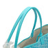 GOYARD 2024 LIMITED EDITION SAINT LOUIS GM TOTE BAG TURQUOISE BLUE GOYARDINE CANVAS 90340458