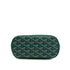 GOYARD ALPIN MINI GREEN TAN GOYARDINE CANVAS PALLADIUM HARDWARE 90350426