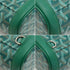 GOYARD ALPIN MINI GREEN TAN GOYARDINE CANVAS PALLADIUM HARDWARE 90350426