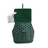 GOYARD ALPIN MINI GREEN TAN GOYARDINE CANVAS PALLADIUM HARDWARE 90350426