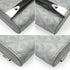 GOYARD MONTE-CARLO PM CLUTCH SHOULDER BAG SILVER PVC LEATHER SILVER HARDWARE 90344096
