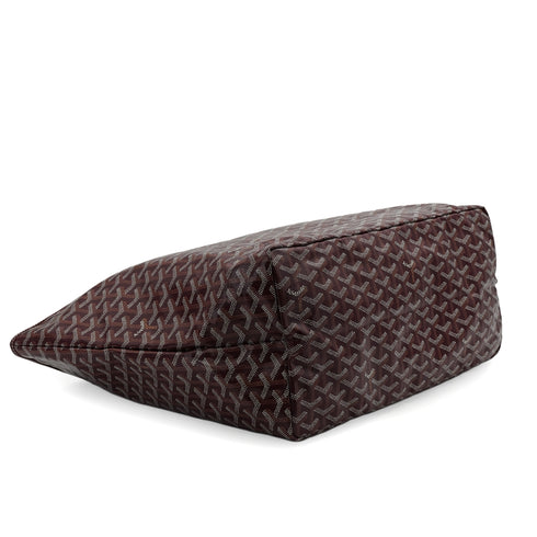 GOYARD SAINT LOUIS GM TOTE BAG BORDEAUX GOYARDINE CANVAS 90345074