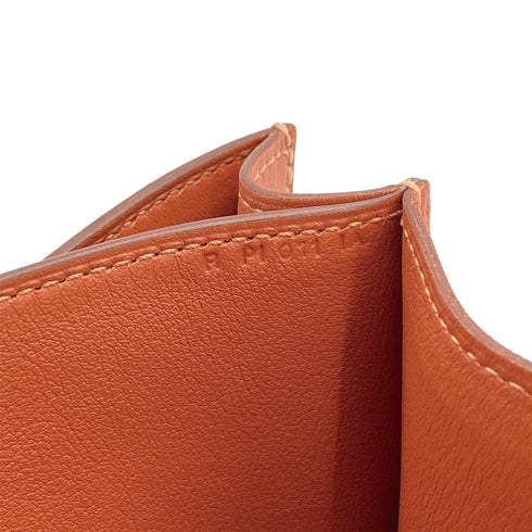 HERMES CONSTANCE 3 24 GRIS PERLE CREVETTE GRIZZLY SWIFT SHOULDER BAG 2014 R GOLD HARDWARE 90311818