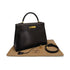 HERMES KELLY 32 SELLIER CHOCOLAT BOXCALF HAND SHOULDER BAG 2000 SQUARE D GOLD HARDWARE 90311267
