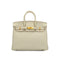 HERMES BIRKIN 25 BETON TOGO HAND BAG 2022 U STAMP GOLD HARDWARE 90338880