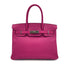 HERMES BIRKIN 30 ROSE PURPLE EPSOM HAND BAG 2018 C STAMP PALLADIUM HARDWARE 90311960