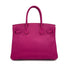 HERMES BIRKIN 30 ROSE PURPLE EPSOM HAND BAG 2018 C STAMP PALLADIUM HARDWARE 90311960