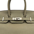 HERMES BIRKIN 30 SAUGE TAURILLON CLEMENCE HAND BAG 2016 X STAMP PALLADIUM HARDWARE 90310829 - PURPOSE
