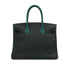 HERMES BIRKIN 30 PATCHWORK VERT FONCE VERT EMERALD VERT TITIEN MALACHITE ROSE AZALEE CROCODILE POROSUS CHEVRE TAURILLON CLEMENCE EPSOM EVERCOLOR SWIFT BOX CALF HAND BAG 2018 C PALLADIUM HARDWARE 90313338