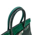 HERMES BIRKIN 30 PATCHWORK VERT FONCE VERT EMERALD VERT TITIEN MALACHITE ROSE AZALEE CROCODILE POROSUS CHEVRE TAURILLON CLEMENCE EPSOM EVERCOLOR SWIFT BOX CALF HAND BAG 2018 C PALLADIUM HARDWARE 90313338