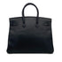 HERMES BIRKIN 35 BLACK ARDENNES HAND BAG 1996 CIRCLE Z GOLD HARDWARE 90318192