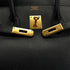 HERMES BIRKIN 35 BLACK ARDENNES HAND BAG 1996 CIRCLE Z GOLD HARDWARE 90318192