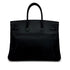 HERMES BIRKIN 35 BLACK ARDENNES HAND BAG 1998 SQUARE B GOLD HARDWARE 90310825 - PURPOSE