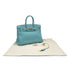 HERMES BIRKIN 35 BLUE ATOLL TOGO HAND BAG 2015 T GOLD HARDWARE 90311826