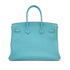 HERMES BIRKIN 35 BLUE ATOLL TOGO HAND BAG 2015 T GOLD HARDWARE 90311826