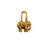 HERMES CADENA CHARM EXOTISME ELEPHANT 1988 GOLD ACCESSORY 90334172