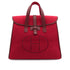 HERMES FEU DOU ROUGE H FEUTRE HAND BAG 2000 SQUARE D 90310325 - PURPOSE