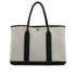 HERMES GARDEN PARTY 36 PM ECRU BLACK TOILE H BUFFLE SKIPPER TOTE BAG SQUARE N 90310338 - PURPOSE