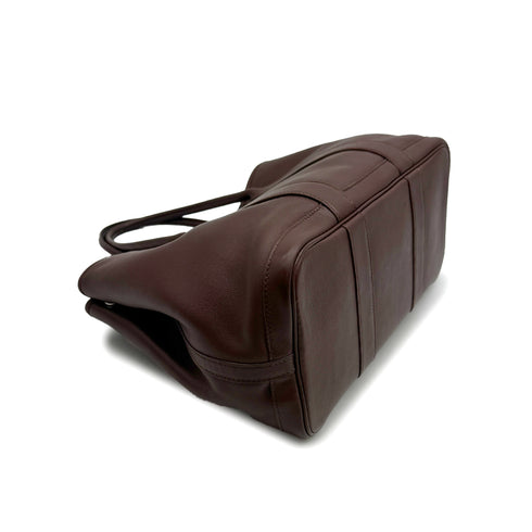 HERMES GARDEN PARTY TWILLY TPM HAVANE SWIFT HAND BAG 2009 SQUARE M 90313540