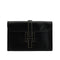 HERMES JIGE PM BLACK BOX CALF CLUTCH BAG 1996 CIRCLE Z 90338350