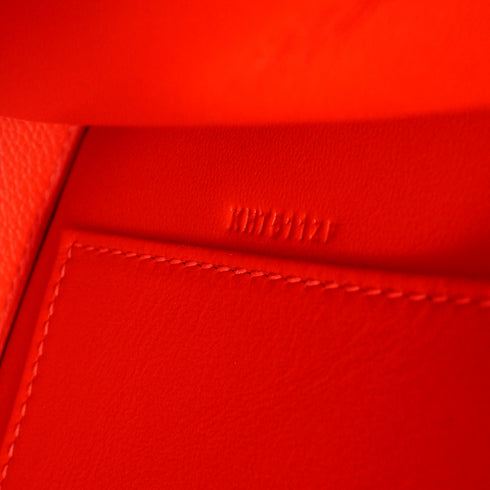 HERMES KELLY DANCE 2 ROUGE RADIEUX EVERCOLOR SHOULDER BAG 2025 K STAMP PALLADIUM HARDWARE 90332567
