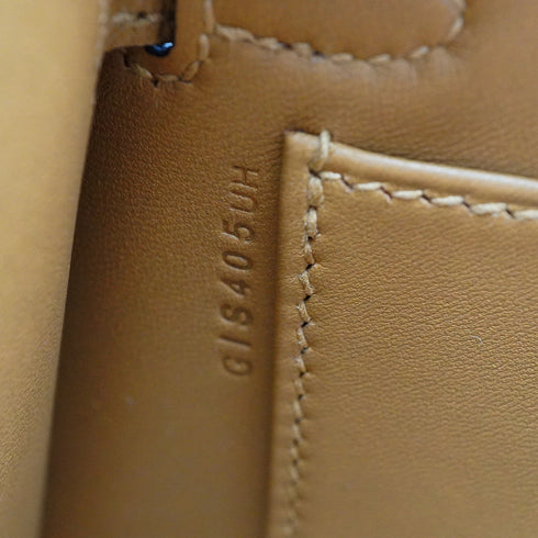 HERMES KELLY MINI 2 POUSSIERE MADAME SHOULDER BAG 2026 G STAMP PERMABRASS GOLD HARDWARE 90335776
