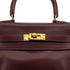HERMES MINI KELLY 20 RETOURNE ROUGE H VEAU GULLIVER HAND SHOULDER BAG 1991 CIRCLE U GOLD HARDWARE 90311262 - PURPOSE