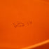HERMES PLUME ELAN 28 ORANGE CHEVRE HAND BAG 2005 SQUARE I PALLADIUM HARDWARE 90335827