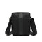 HERMES ACAPULCO BANDOULIERE PM BLACK TOILE CHEVRON SHOULDER BAG PALLADIUM HARDWARE 90327866