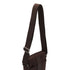 HERMES ACAPULCO BANDOULIERE PM HAVANE TOILE CHEVRON SHOULDER BAG PALLADIUM HARDWARE 90332966