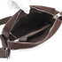 HERMES ACAPULCO BANDOULIERE PM HAVANE TOILE CHEVRON SHOULDER BAG PALLADIUM HARDWARE 90332966