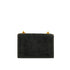 HERMES ALCAZAR DARK GRAY DOBLIS CHAIN SHOULDER BAG 1980 CIRCLE J GOLD HARDWARE 90334298