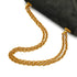 HERMES ALCAZAR DARK GRAY DOBLIS CHAIN SHOULDER BAG 1980 CIRCLE J GOLD HARDWARE 90334298
