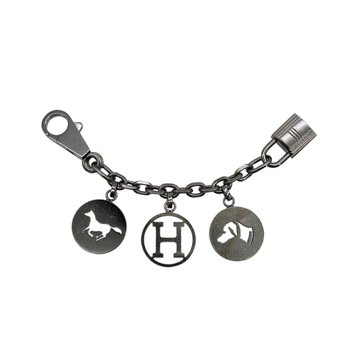 HERMES BAG CHARM AMULETTES 4 BRELOQUE RUTHENIUM HARDWARE 90341275