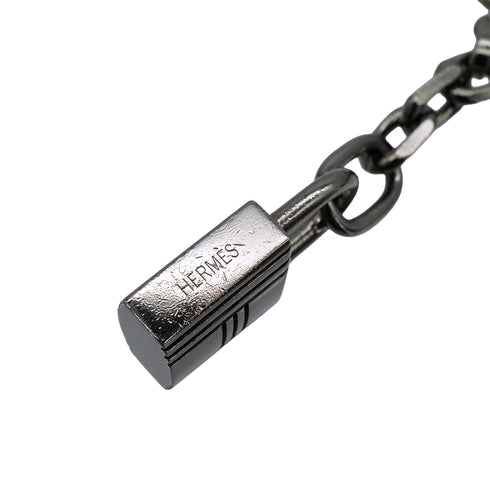 HERMES BAG CHARM AMULETTES 4 BRELOQUE RUTHENIUM HARDWARE 90341275
